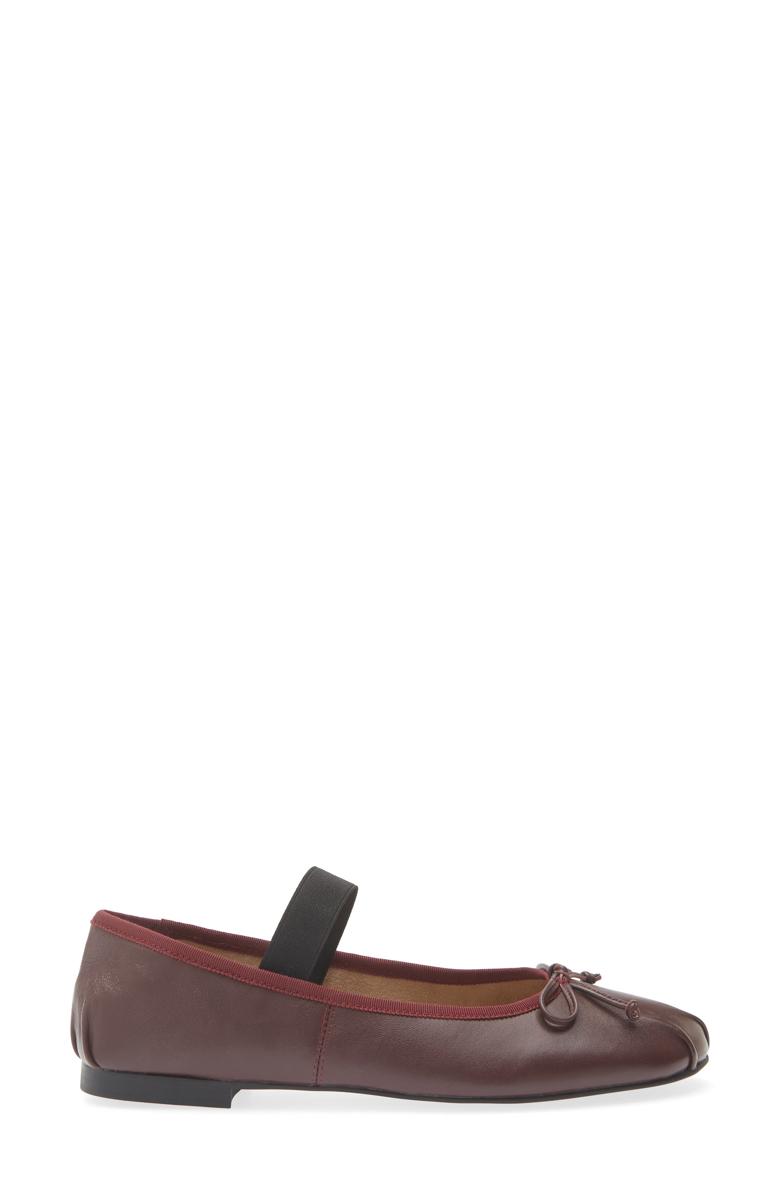 Caspian Mary Jane Flat, Alternate, color, VINO NAPPA