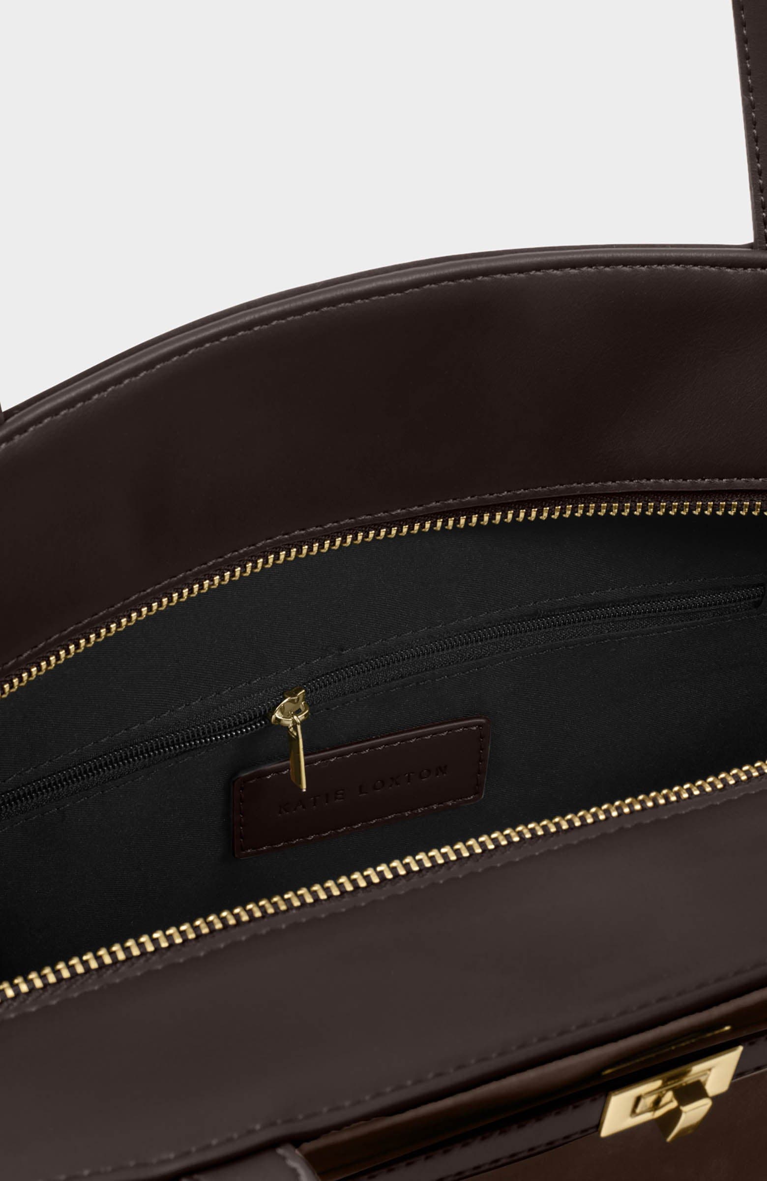 Orin Tote Bag, Alternate, color, Bitter Chocolate Suedette