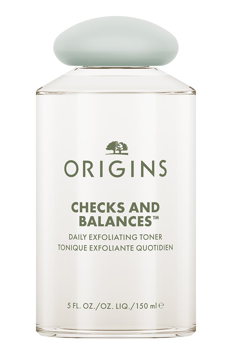 Origins Checks and Balances Daily Exfoliating Toner, Main, color, 
