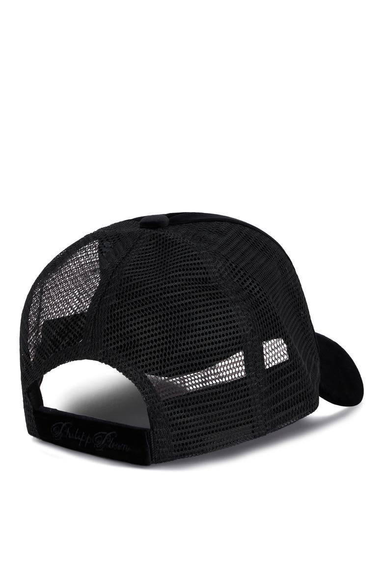 Baseball Cap Late Checkout Crystals Unisex, Alternate, color, black