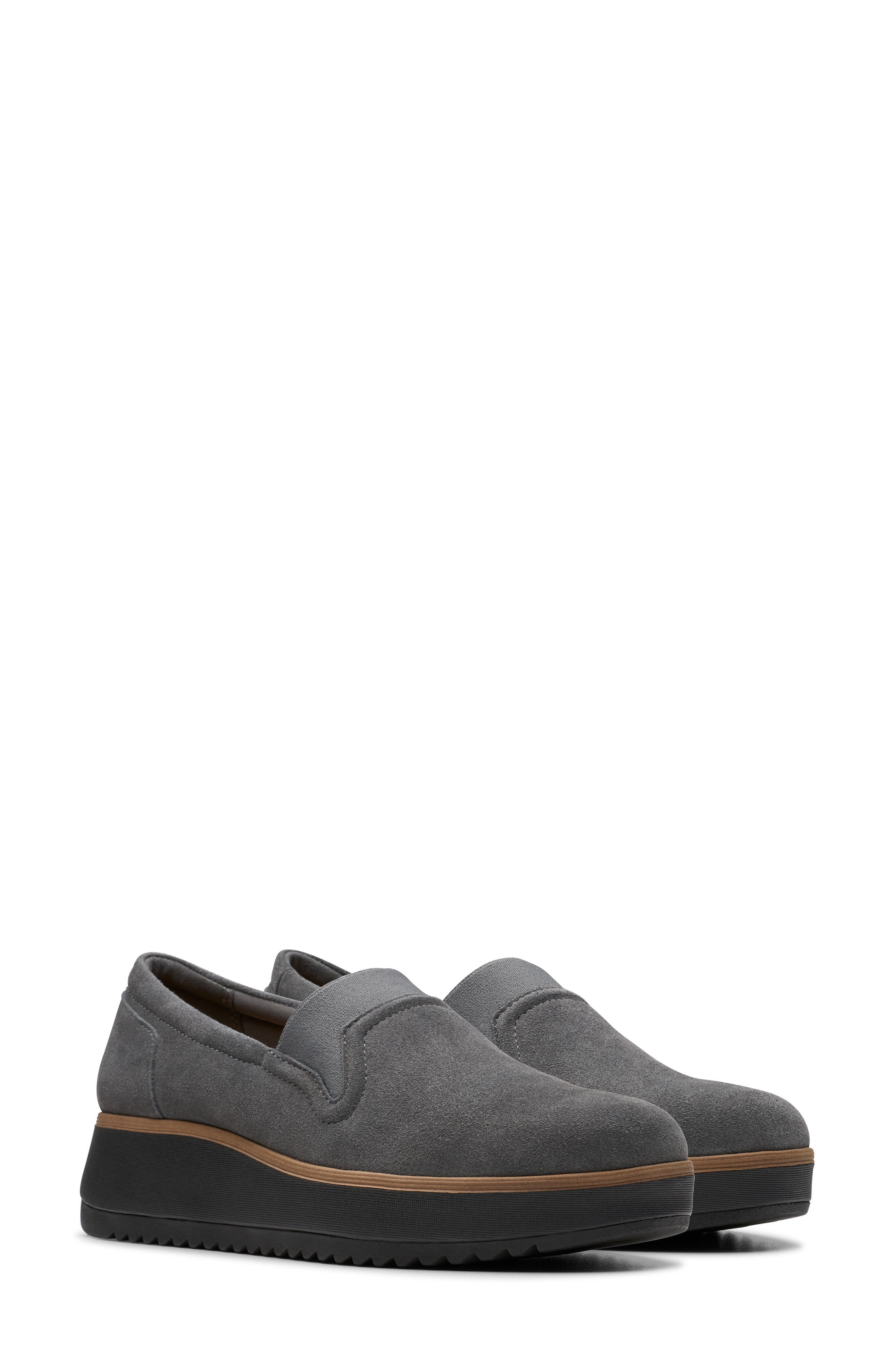Zylah Sky Platform Loafer, Alternate, color, DARK GREY SDE