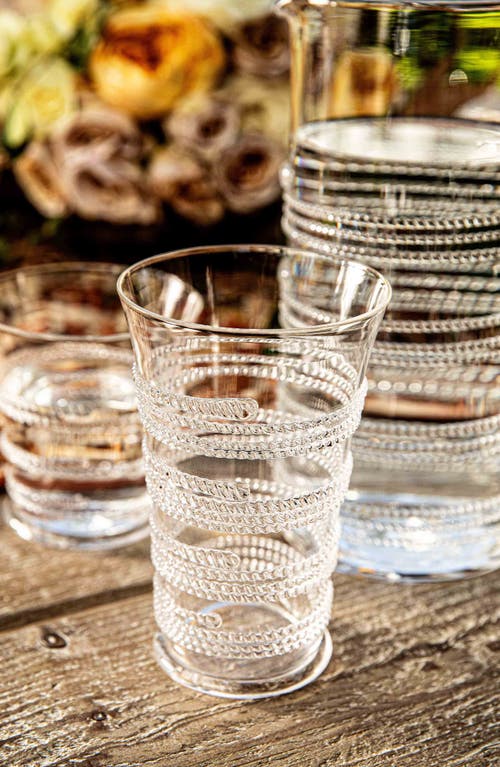 Juliska Ella Large Tumbler In Transparent