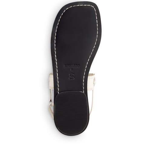 Bernardo1946 Footwear Acro Sandal In Off White