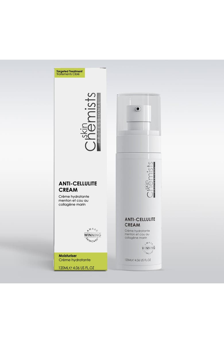 SKINCHEMISTS Anti-Cellulite Cream 120ml for Loss of Firmness, Anti-Aging, Main, color, White