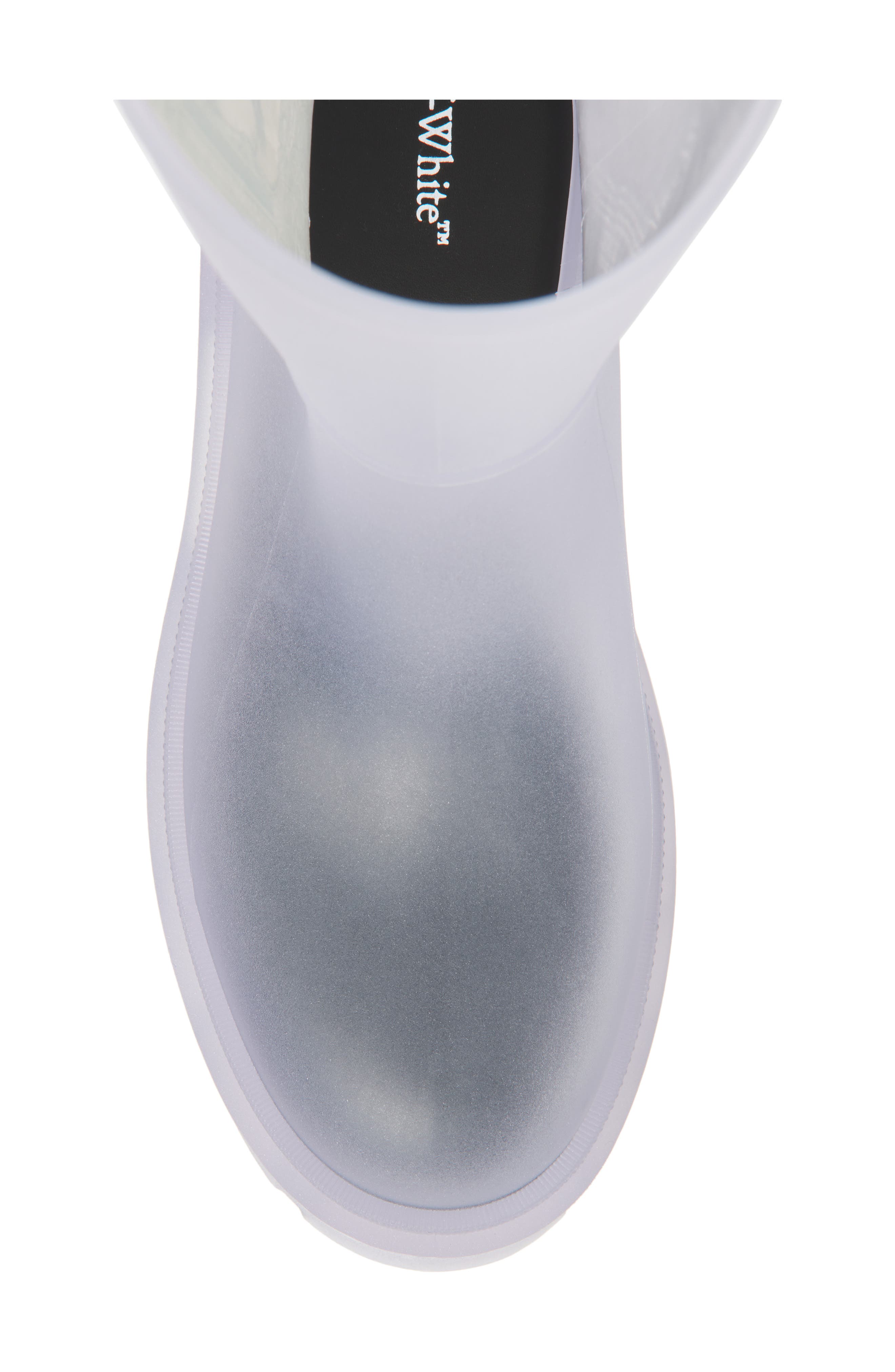 Off-White Reboot Dollar Rain Boot, Alternate, color, 