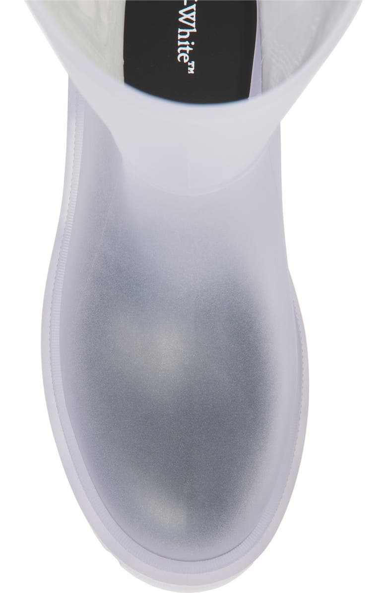 Off-White Reboot Dollar Rain Boot, Alternate, color,