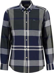 Barbour Dunoon Tailored Fit Plaid Button-Down Shirt