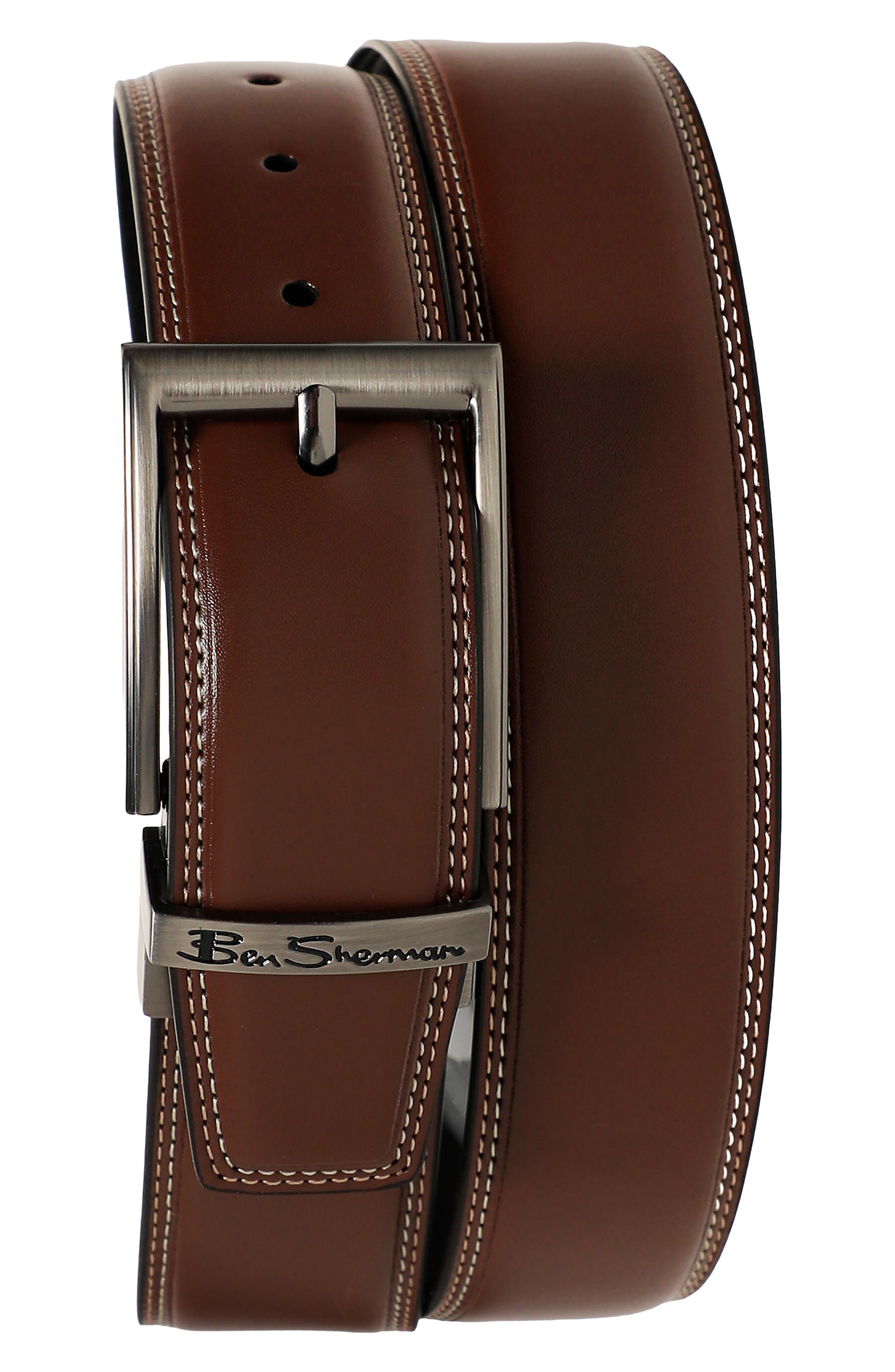 Reversible Leather Belt