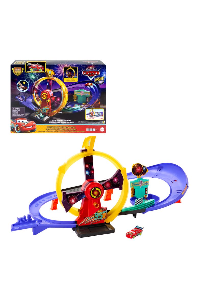 Cars Lightning McQueen Day Playset, Main, color, NONE