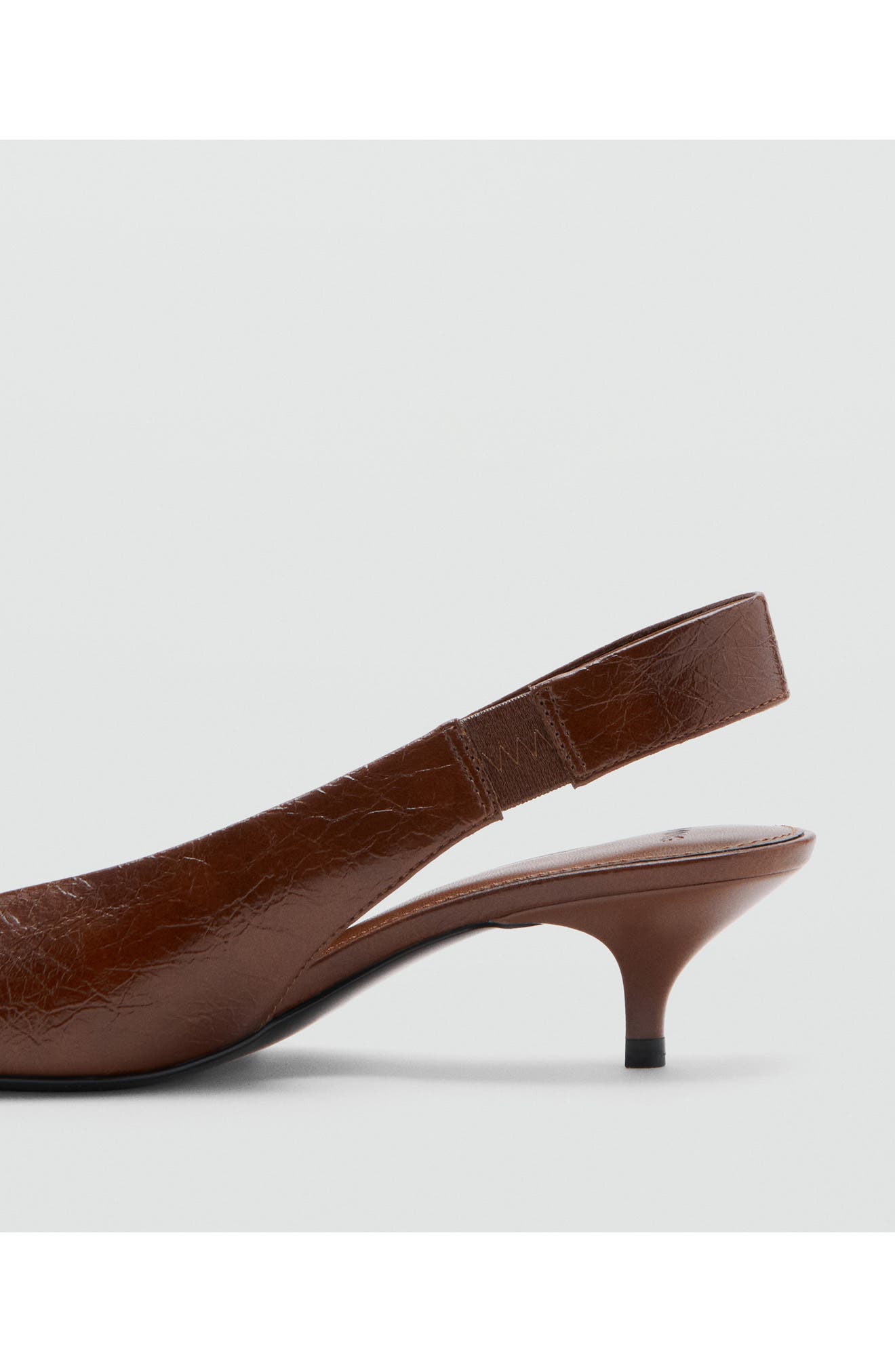 Bimbo Pointed Toe Slingback Pump, Alternate, color, COGNAC