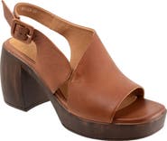 EOS FOOTWEAR Spicer Slingback Platform Sandal