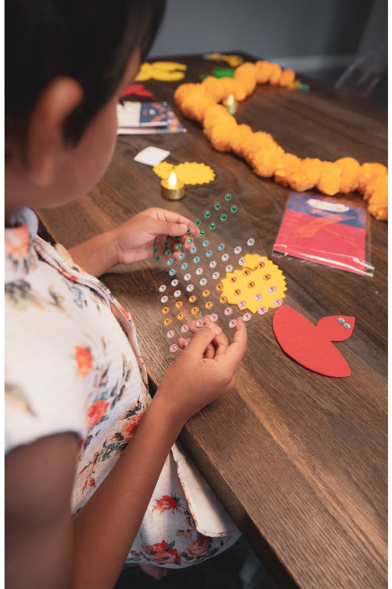 DIY Diwali Garland Toran Kit, Alternate, color, MULTICOLOR
