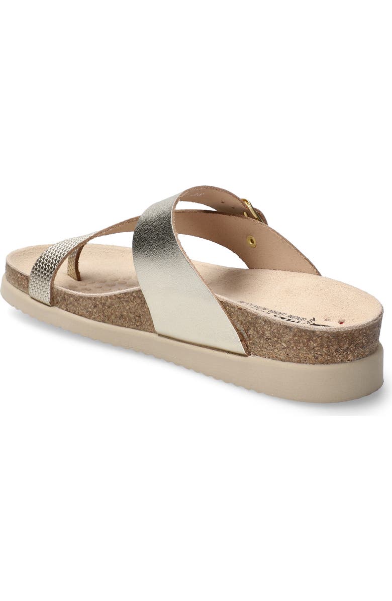 Mephisto Helen Mix Toe Loop Sandal, Alternate, color, Gold Flash/ Vega
