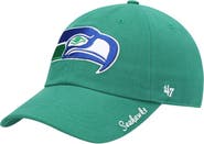 '47 Women's '47 Green Seattle Seahawks Miata Clean Up Legacy Adjustable Hat