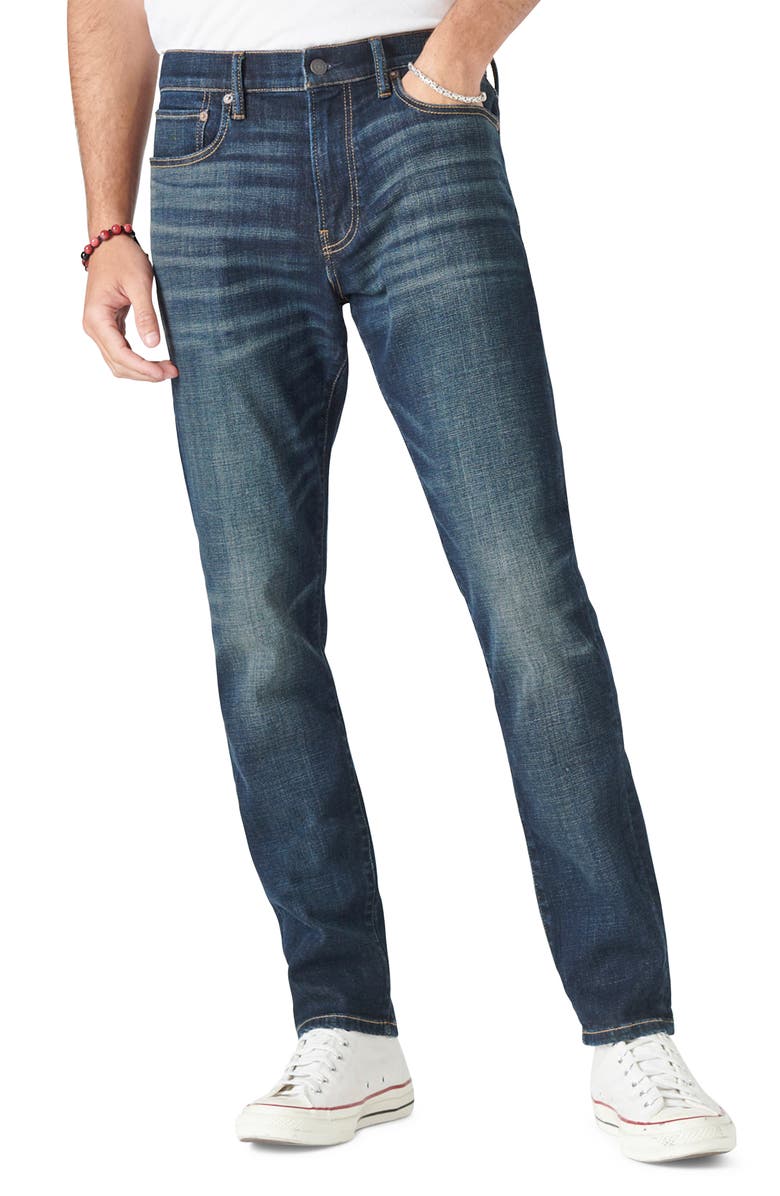 Lucky Brand CoolMax<sup>®</sup> 412 Athletic Slim Fit Jeans, Main, color,