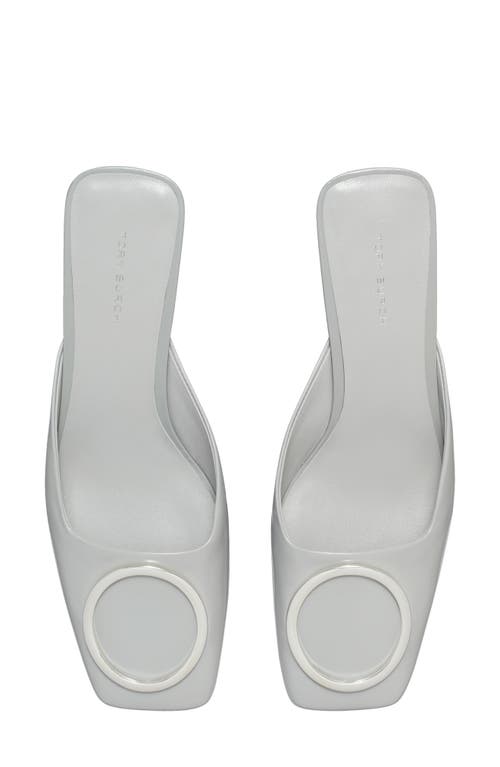 Tory Burch Ring Mule In Silver