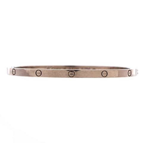 Love Bracelet 18K White Gold Small