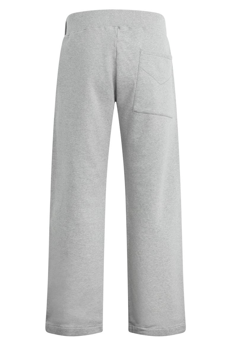 Straight Leg French Terry Pants, Alternate, color, HEATHERED GREY