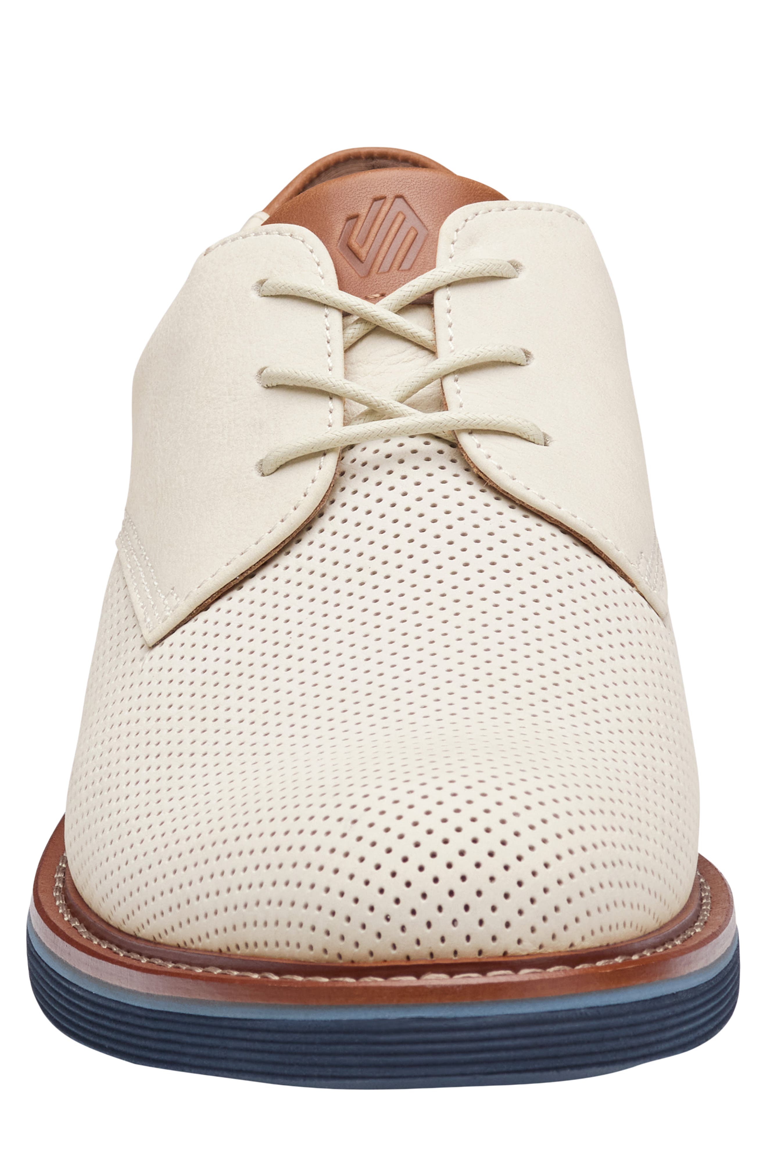 Johnston & Murphy Tyson Perforated Plain Toe Derby, Alternate, color, 