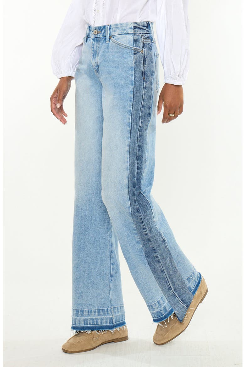 Bethell High Rise Wide Flare Jeans, Main, color, Medium Wash