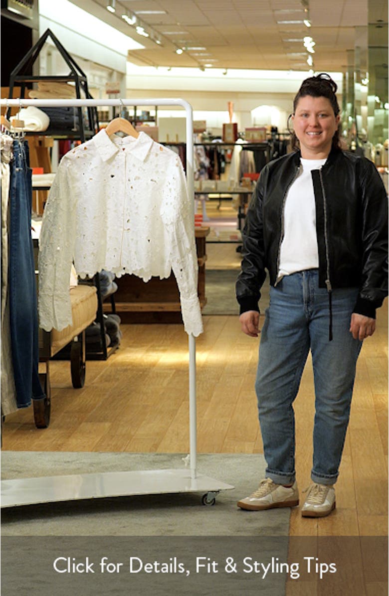 Cutout Button-Up Shirt, sales video thumbnail