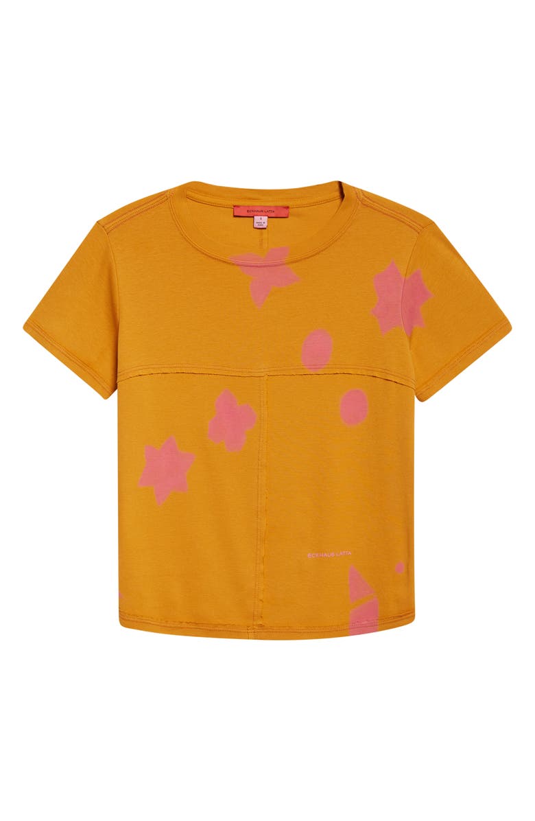 Eckhaus Latta Lapped Baby Tee, Alternate, color, Pop