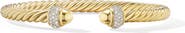 David Yurman Cable Bracelet with Diamonds, 5mm
