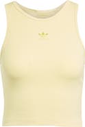 adidas Originals Essentials Lifestyle Rib Crop Tank Top