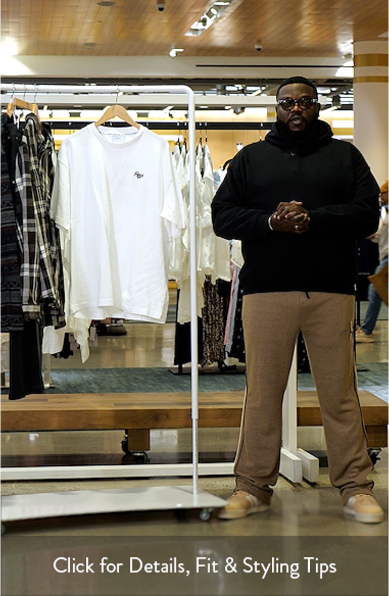 Du Temps Oversize Organic Cotton Graphic T-Shirt, sales video thumbnail