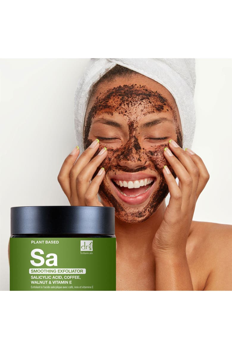 Anti-Ageing Salicylic Acid Exfoliator with Coffee, Walnut & Vitamin E, Alternate, color, None