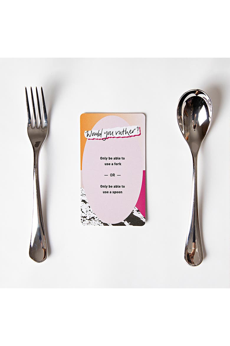Would You Rather Cards, Party Game, 60 Funny Conundrums, Alternate, color, Multicolored