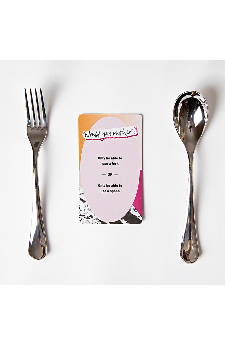 Journey of Something Would You Rather Cards, Party Game, 60 Funny Conundrums, Alternate, color, 