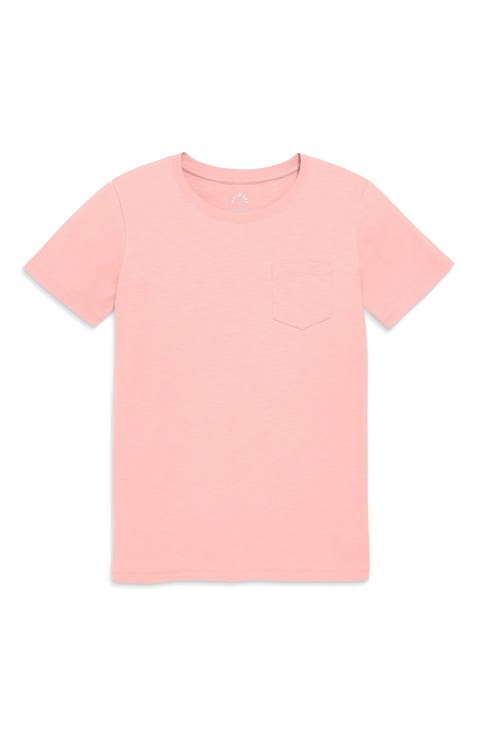 Unisex Fit Slub Pocket Tee