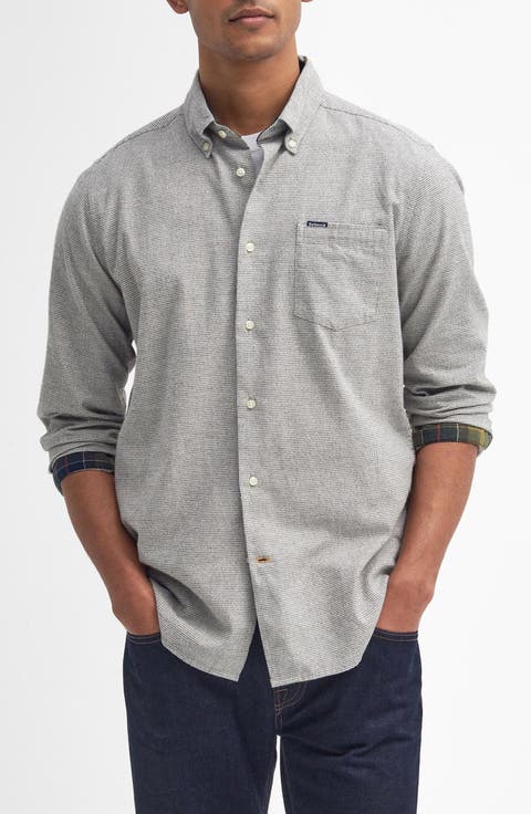 Turner Houndstooth Button-Down Shirt