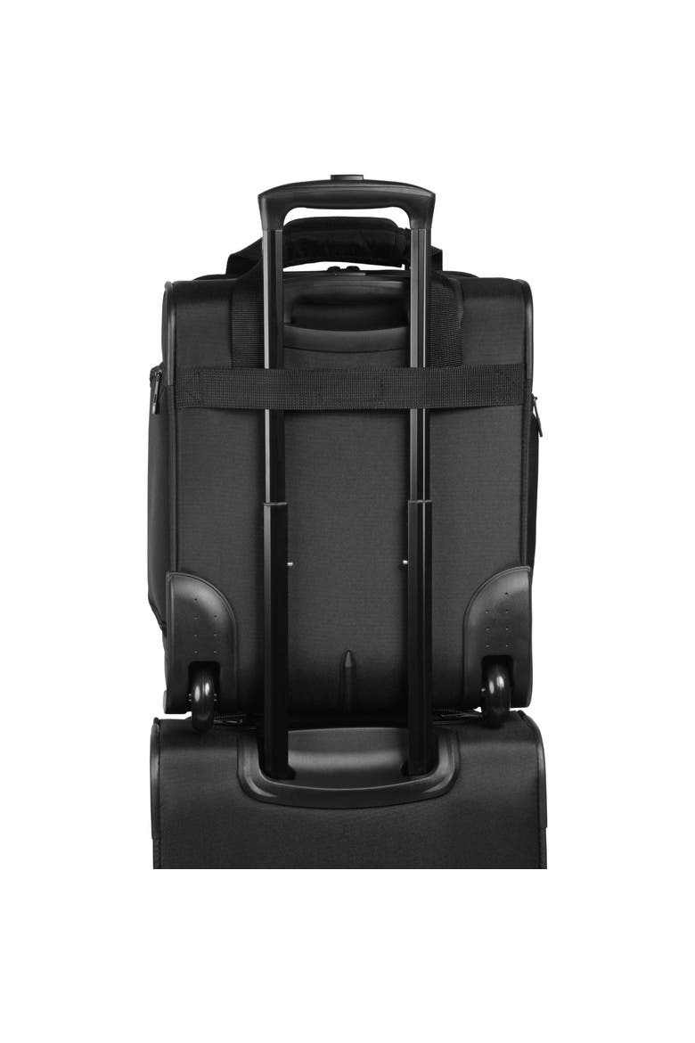 Solutions 16 Underseat Bag with Padded Electronics Pockets, Alternate, color, Black
