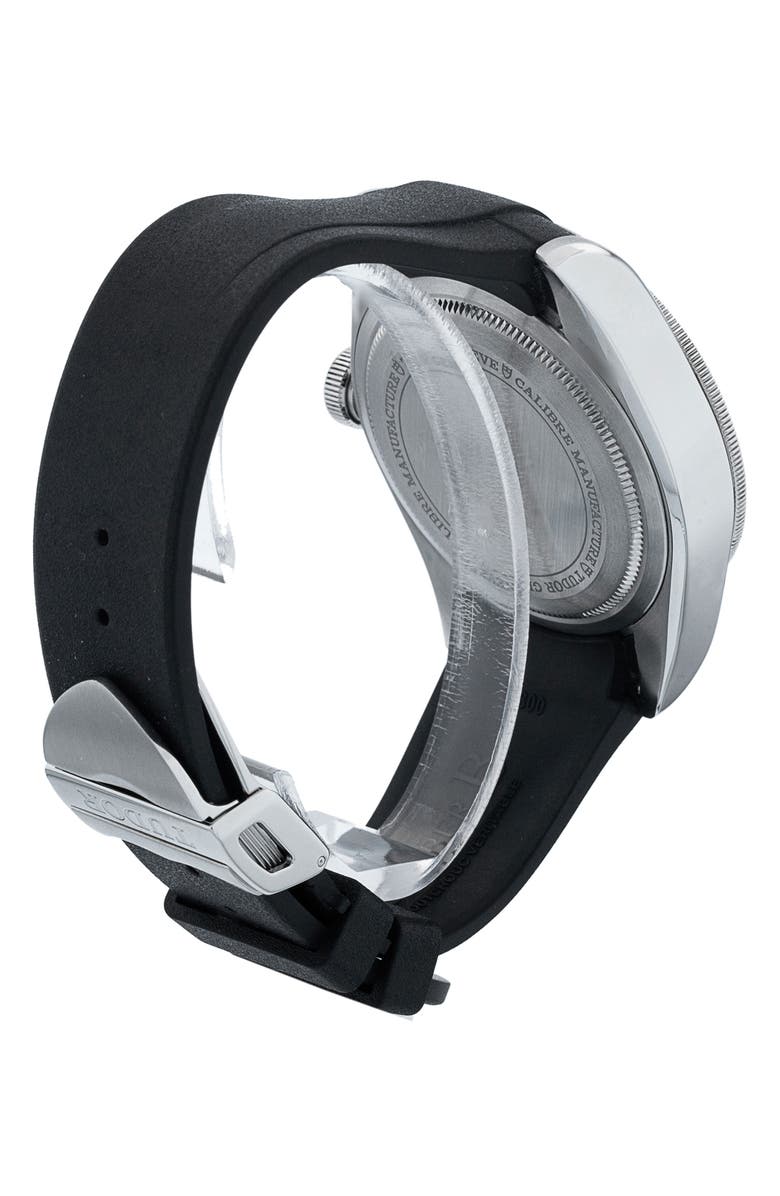 Watchfinder & Co. Tudor Preowned Black Bay GMT Automatic Rubber Strap Watch, 41mm, Alternate, color,