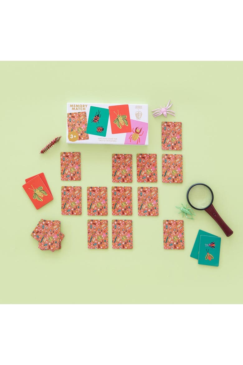 Backyard Bugs Memory Match Card Game, Alternate, color, Assorted Pre-Pack