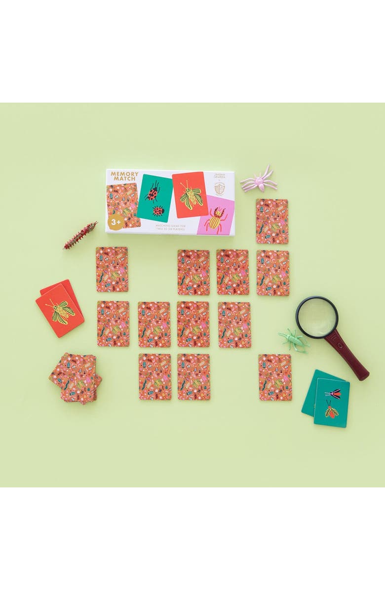 Daydream Society Backyard Bugs Memory Match Card Game, Alternate, color, Assorted Pre-Pack