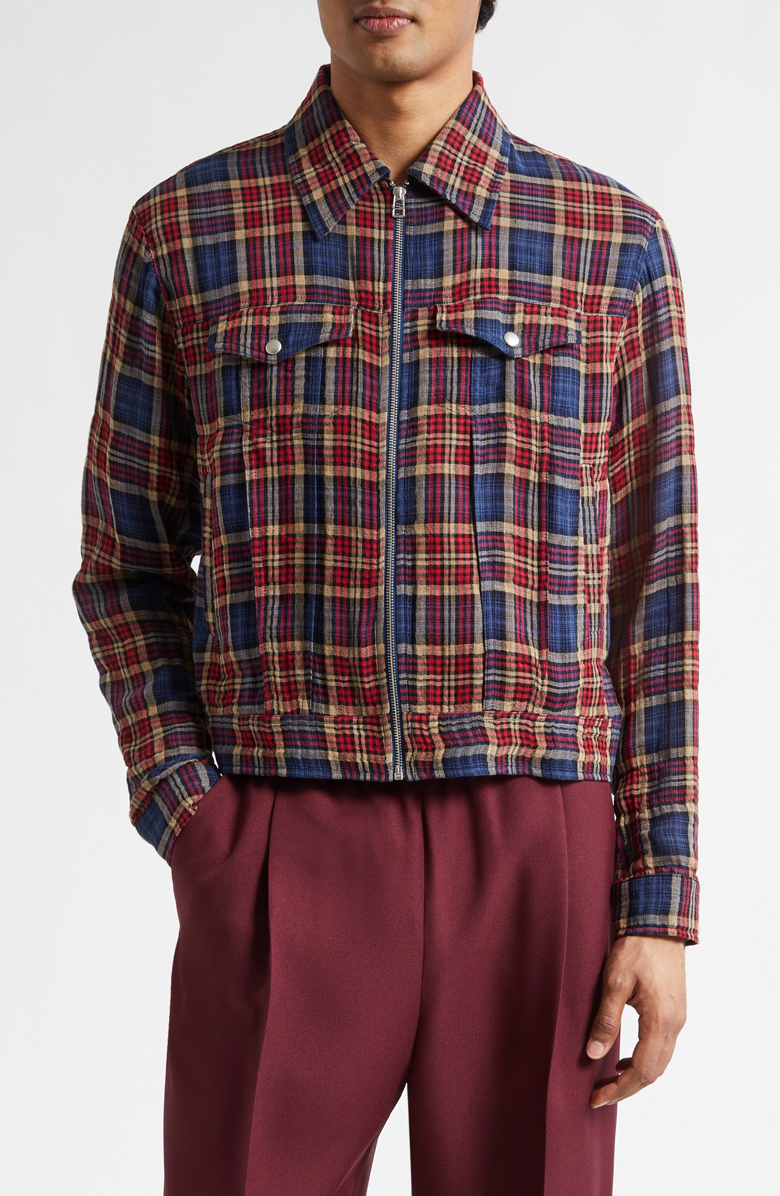 selected RED CHECK