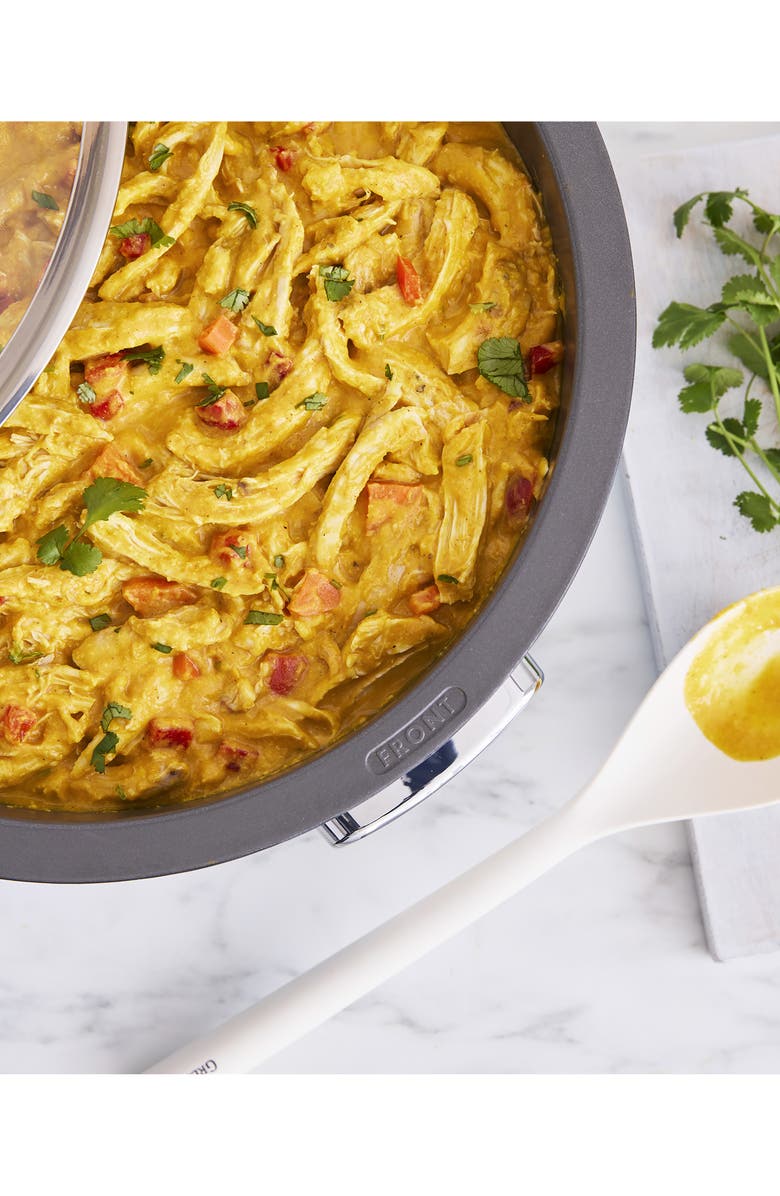 GreenPan Elite 6-Quart Essential Smart Skillet, Alternate, color, Oxford Blue