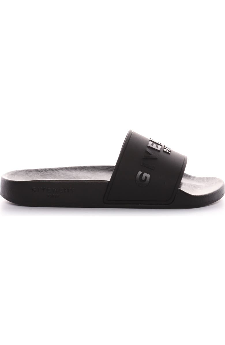 Givenchy Logo Slide Sandal, Main, color,