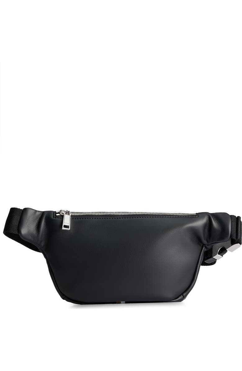 BOSS Ray Stripe Faux Leather Belt Bag, Alternate, color,