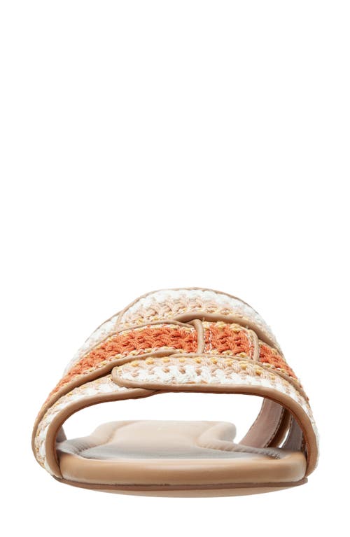 Linea Paolo Legacy Slide Sandal In Toffee