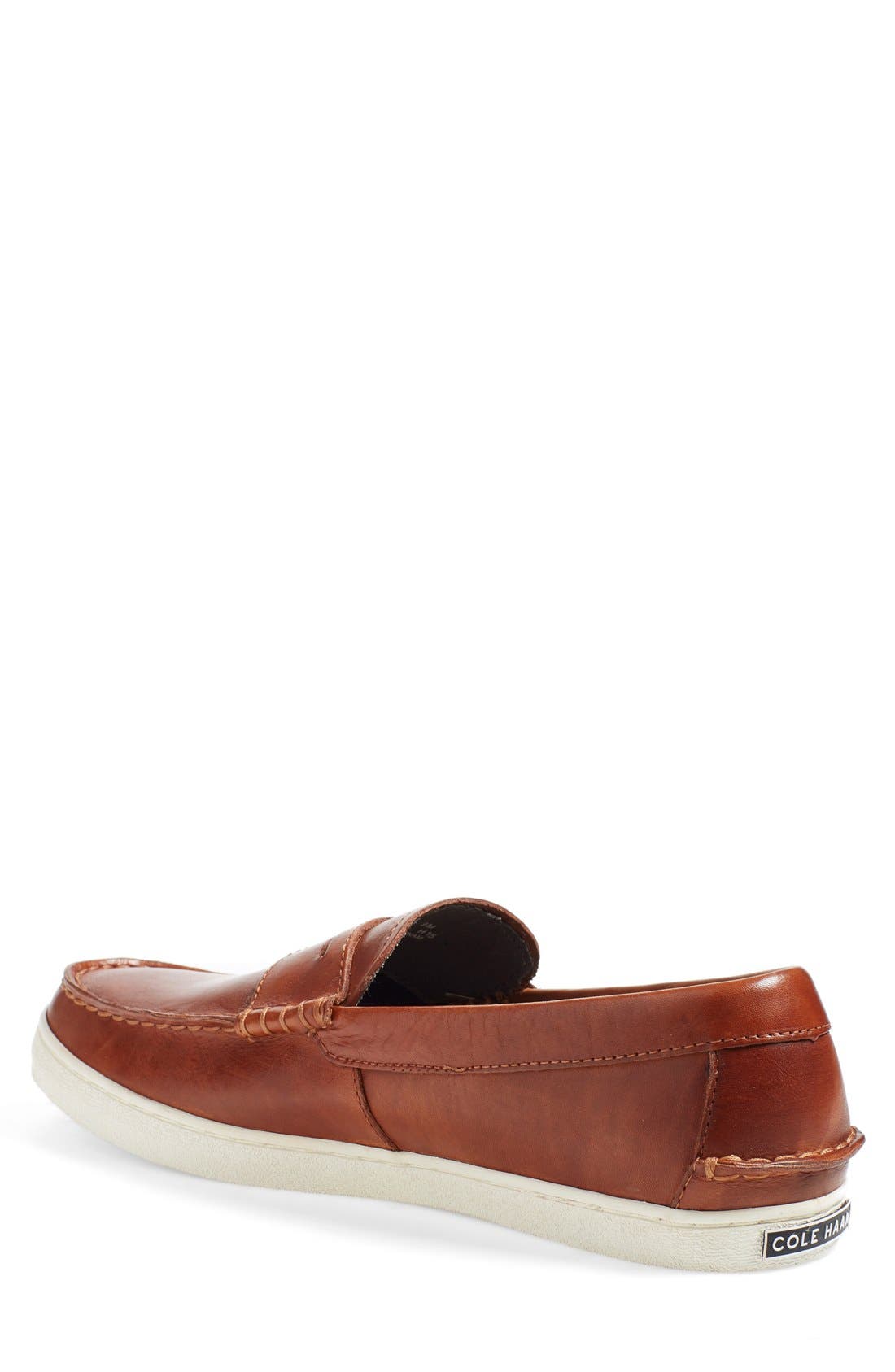'Pinch' Penny Loafer, Alternate, color, BRITISH TAN ANTIQUE LEATHER