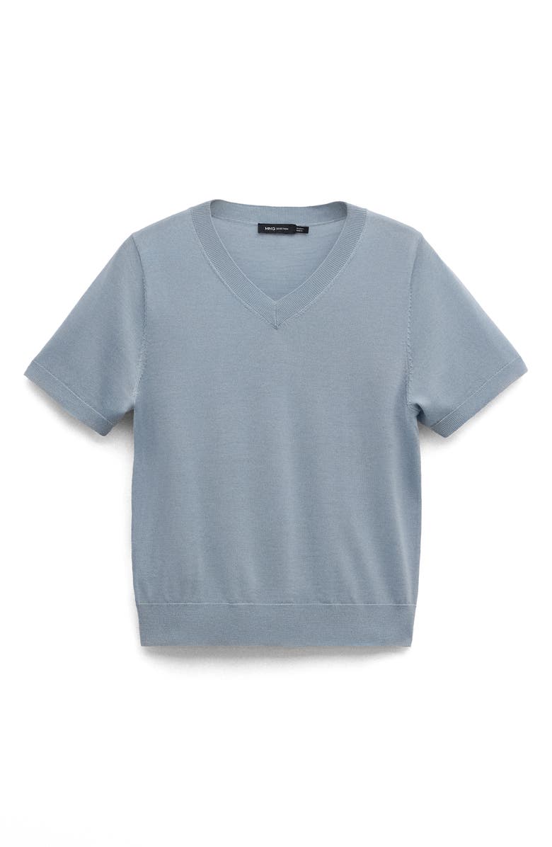 MANGO Wool Sweater, Alternate, color, Medium Grey