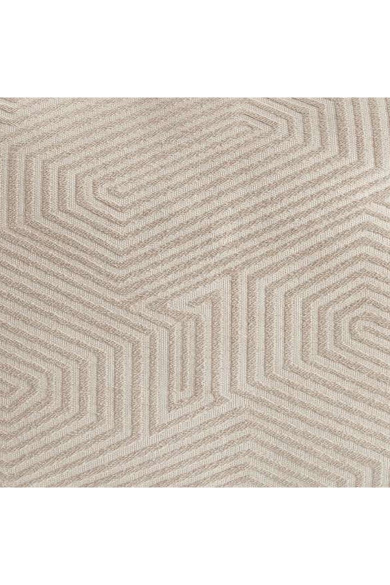Geo Lumbar Indoor-Outdoor Pillow, Alternate, color, Beige