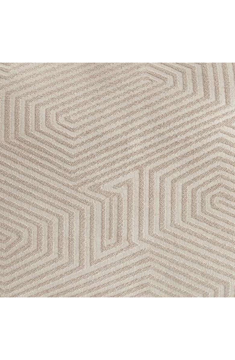 Napa Home & Garden Geo Lumbar Indoor-Outdoor Pillow, Alternate, color, Beige