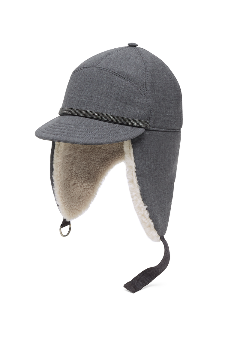 Brunello Cucinelli Baseball Cap with monili, Main, color, 