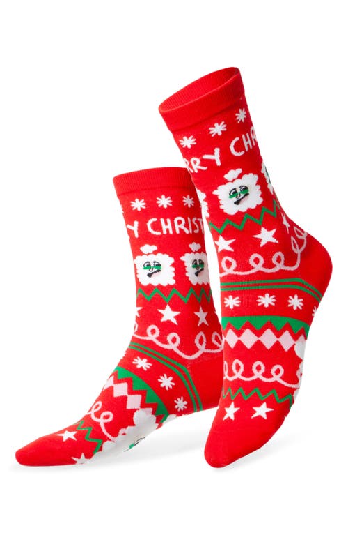 Doiy Xmas Santa Crewnecks In Multi