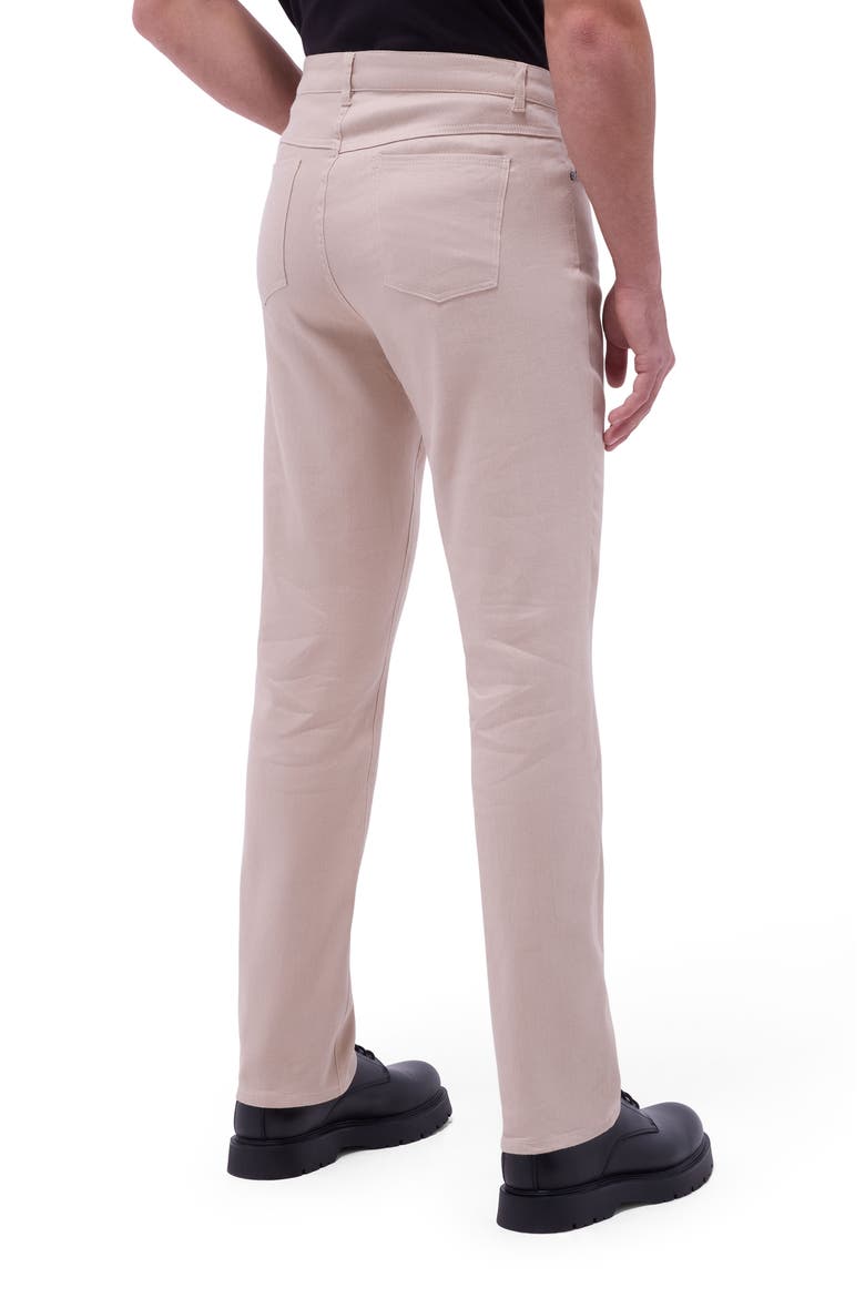 Preston Stretch Linen & Cotton Pants, Alternate, color, SAND